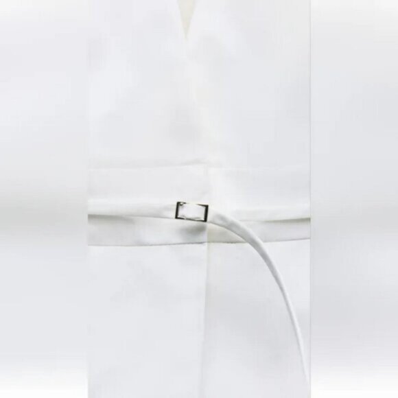 ZARA BELTED HALTER VEST TOP - Picture 5 of 6